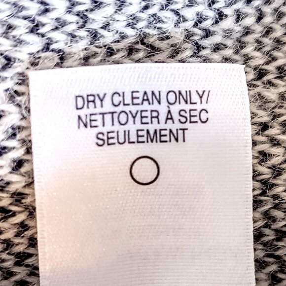 Classiques Entier Navy Blue Alpaca Mohair Cardigan Sweater - Picture 6 of 6